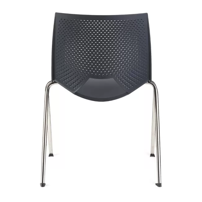 Scaune conferință Strike 2131 metal cromat+plastic gri