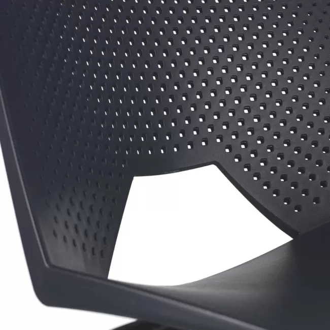 Scaune conferință Strike 2131 metal cromat+plastic gri