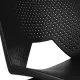 Scaune conferință Strike 2131 metal cromat+plastic negru