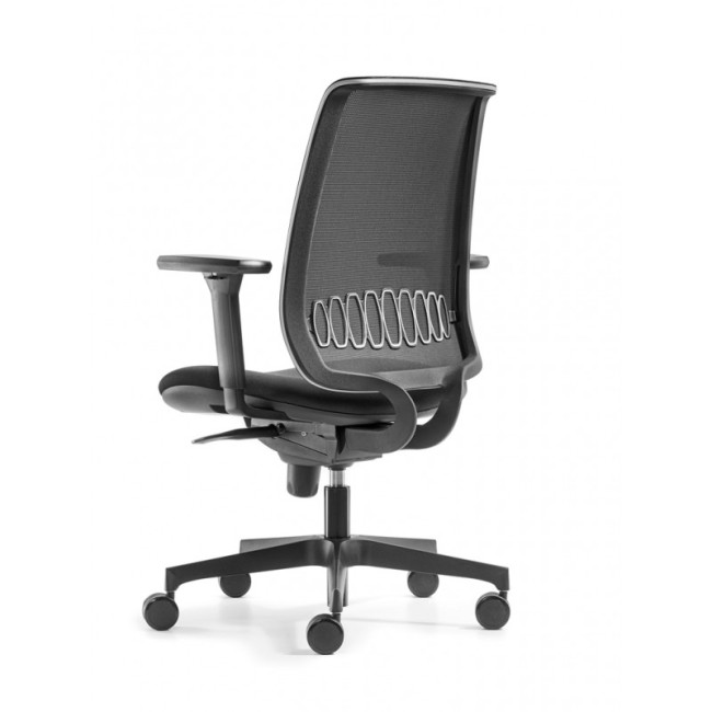 Scaun ergonomic confortabil BOND BLACK