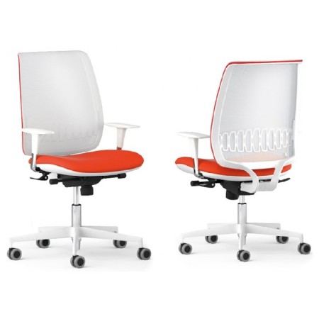 Scaun ergonomic confortabil BOND WHITE Scaun ergonomic confortabil BOND WHITE