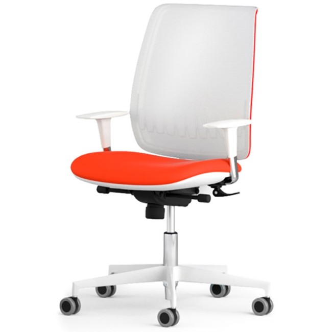 Scaun ergonomic confortabil BOND WHITE