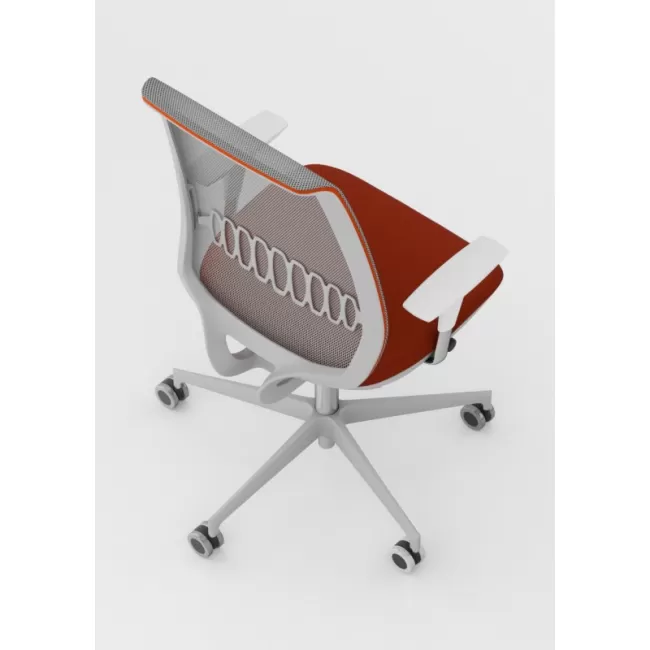 Scaun ergonomic confortabil BOND WHITE