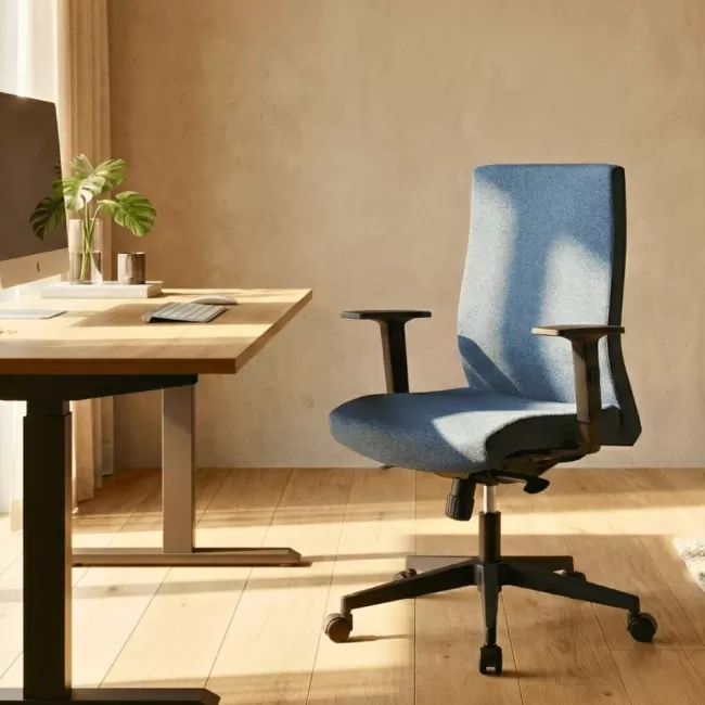 Scaun birou Boston mecanism sincron automat SYN-A