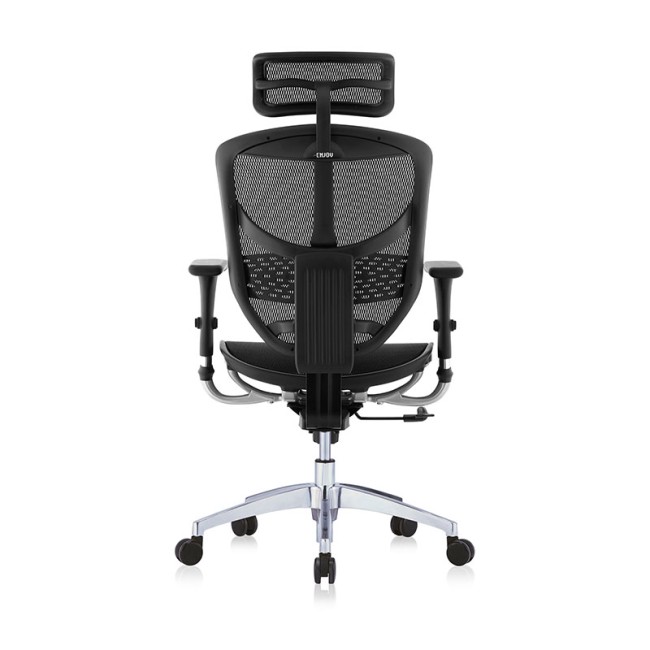 Scaun ergonomic Enjoy cu tetieră-full mesh și bază aluminiu Scaun ergonomic Enjoy cu tetieră-full mesh și bază aluminiu