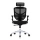 Scaun ergonomic Enjoy cu tetieră-full mesh și bază aluminiu Scaun ergonomic Enjoy cu tetieră-full mesh și bază aluminiu