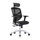Scaun ergonomic Enjoy cu tetieră-full mesh și bază aluminiu Scaun ergonomic Enjoy cu tetieră-full mesh și bază aluminiu
