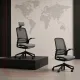 Scaun ergonomic de birou Etherea negru