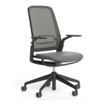 Scaun ergonomic de birou Etherea negru