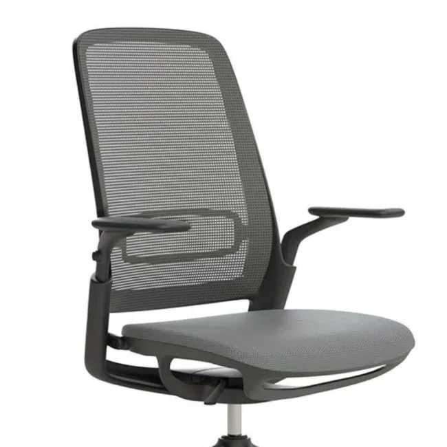 Scaun ergonomic de birou Etherea negru