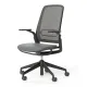 Scaun ergonomic de birou Etherea negru