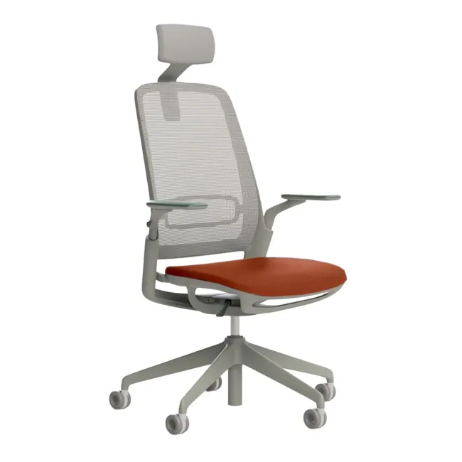 Scaun ergonomic de birou ETHEREA Torrente cu tetieră PDH