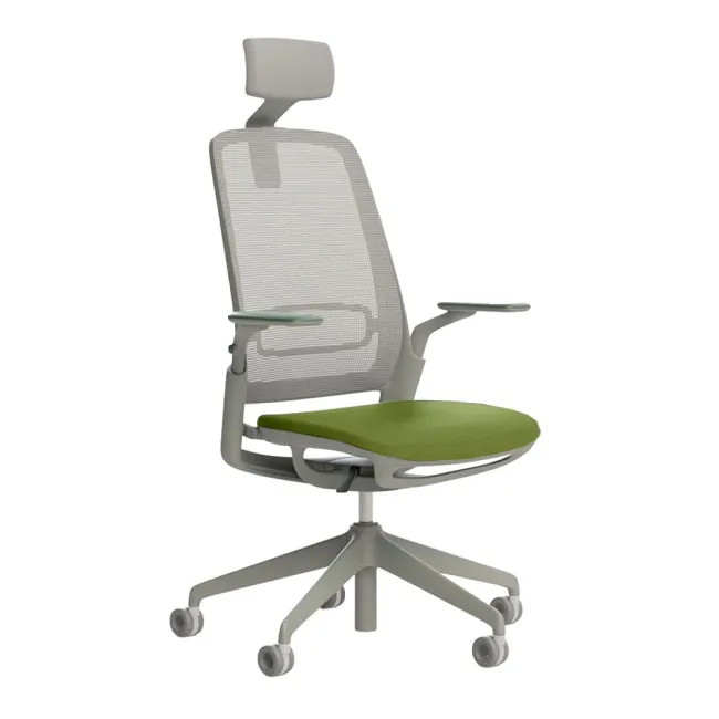 Scaun ergonomic de birou ETHEREA Torrente cu tetieră PDH