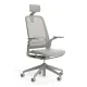Scaun ergonomic de birou ETHEREA Torrente cu tetieră PDH