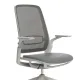 Scaun ergonomic de birou Etherea Alb