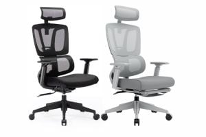 Scaune de birou ieftine și confortabile model Famora cu tetieră