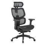 Scaune de birou HumanTech pe culorea negru