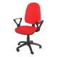 Scaune de birou rotativ model Golf-LX stofă roșie