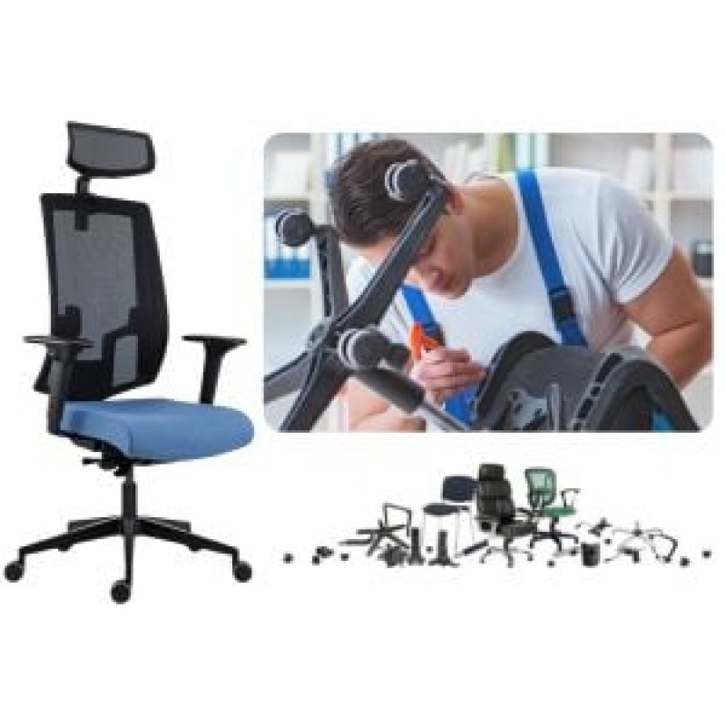 Film asamblare, montaj scaun de birou Lapel Pro PDH Film asamblare, montaj scaun de birou Lapel Pro PDH
