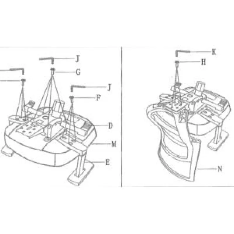 Instrucțiuni de asamblare scaun de birou NEXT