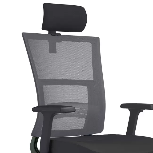 Scaun de birou Next flexibil si rezistent cu tetiera