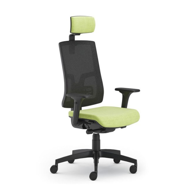 Scaun ergonomic confortabil si relaxant-PURE BLACK T PDH