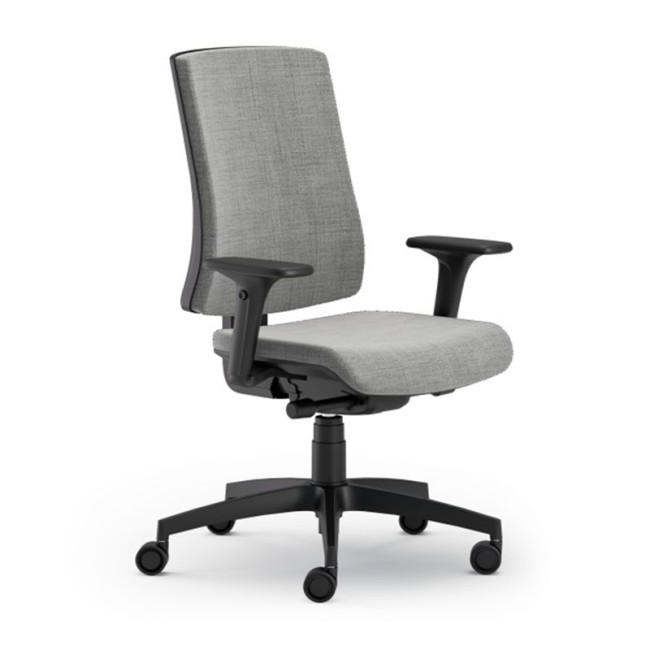 Scaun ergonomic confortabil si relaxant-PURE BLACK T Scaun ergonomic confortabil si relaxant-PURE BLACK T
