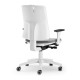 Scaun ergonomic confortabil si relaxant-PURE WHITE T