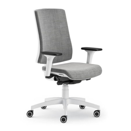 Scaun ergonomic confortabil si relaxant-PURE WHITE T