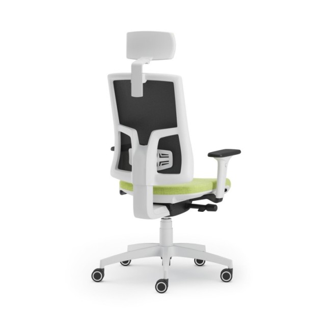 Scaun ergonomic confortabil si relaxant-PURE WHITE MESH PDH Scaun ergonomic confortabil si relaxant-PURE WHITE MESH PDH