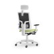 Scaun ergonomic confortabil si relaxant-PURE WHITE MESH PDH