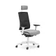 Scaun ergonomic confortabil si relaxant-PURE WHITE MESH PDH