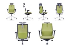 Scaune pentru birou confortabile și rezistente Tesla Mesh PDH