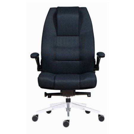 Scaun cu spătar înalt și rezistent Markus Negru