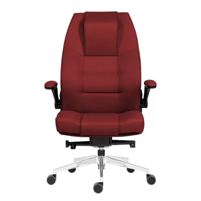 Scaun cu spătar înalt și rezistent Markus Vișiniu