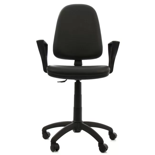 Scaune de birou Golf LX piele neagră