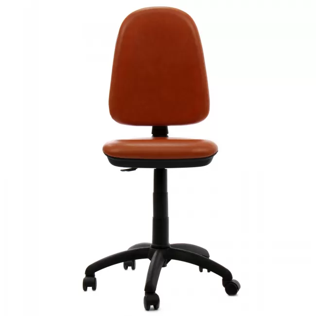 Scaun de birou Golf-piele maro