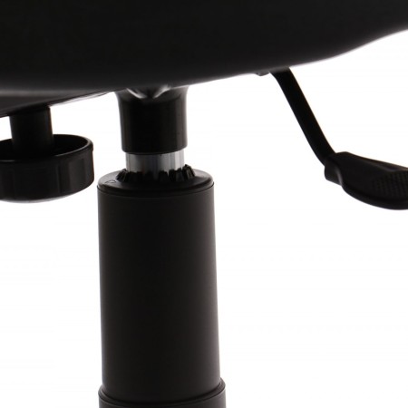 Scaun de birou Golf piele neagră