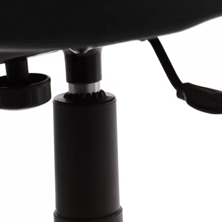 Scaun de birou Golf piele neagră