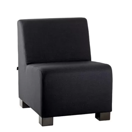 Fotoliu modular tapitat pe structura de lemn TRIO-1