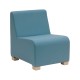 Fotoliu modular tapițat pe structură de lemn TRIO-1 Fotoliu modular tapițat pe structură de lemn TRIO-1