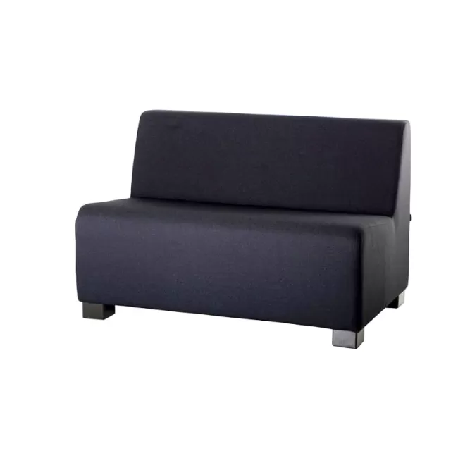 Fotoliu modular tapițat pe structură de lemn TRIO-2