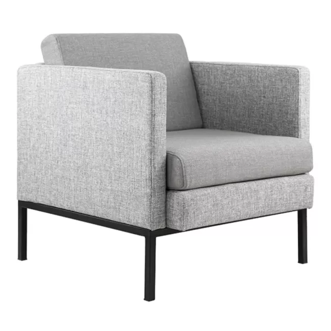 Fotoliu cu brațe tapițate Bergamo 100