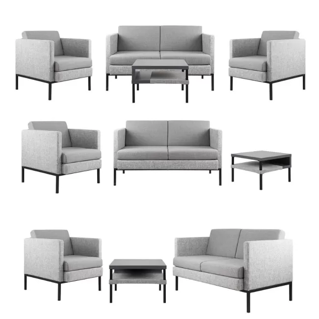 Fotoliu cu brațe tapițate Bergamo 100