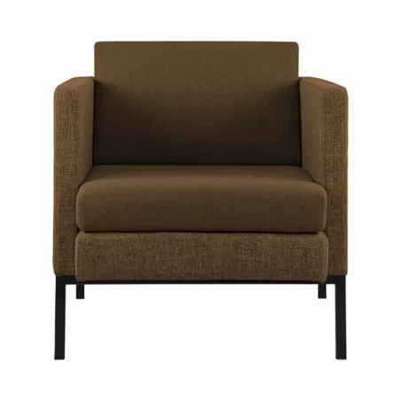 Fotoliu pentru zona de așteptare model Bergamo 100 Maro