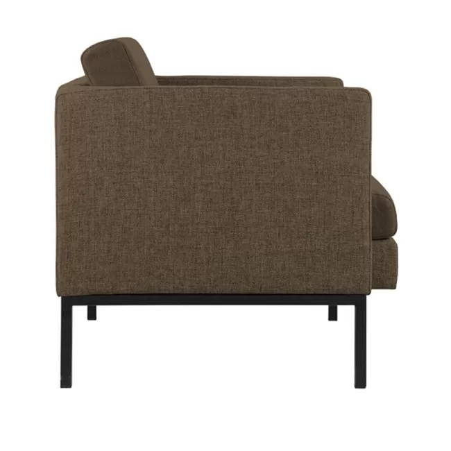 Fotoliu pentru zona de așteptare model Bergamo 100 Maro