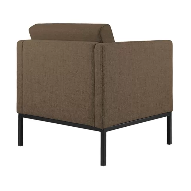 Fotoliu pentru zona de așteptare model Bergamo 100 Maro