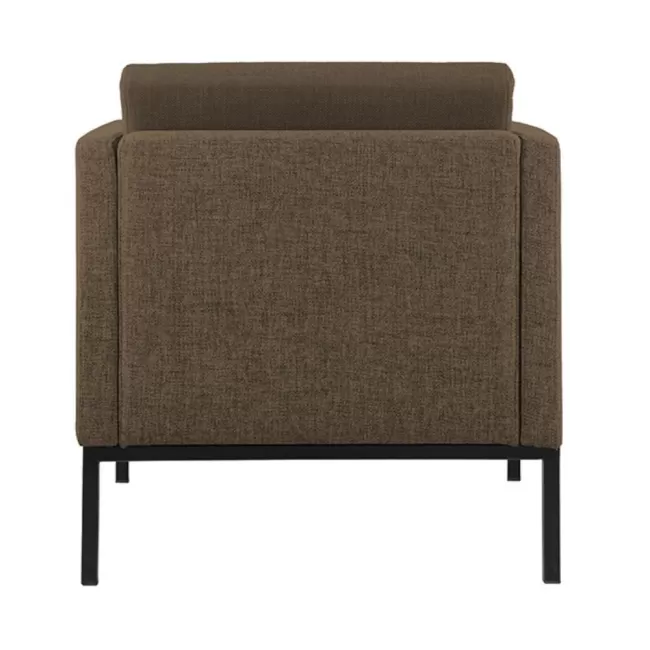 Fotoliu pentru zona de așteptare model Bergamo 100 Maro