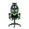 Scaun de gaming si birou-verde