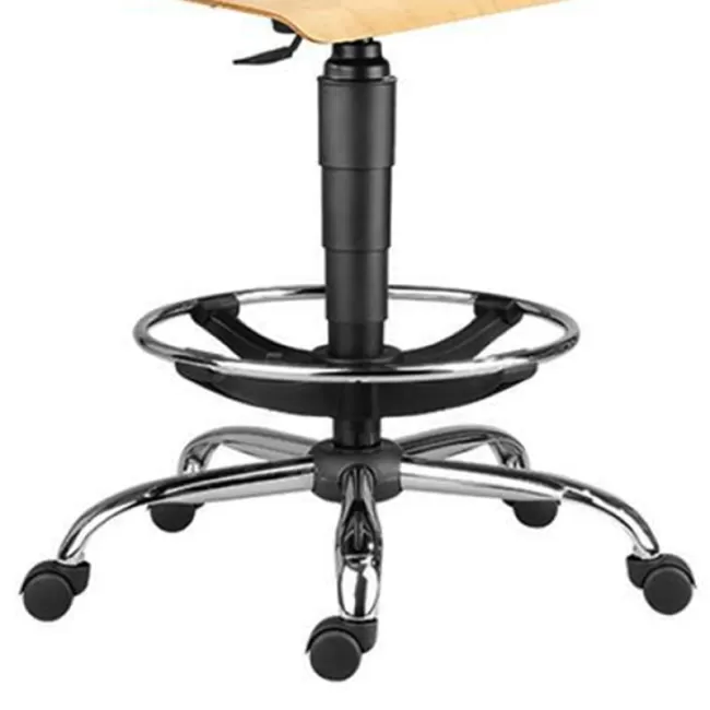 Scaune profesionale 1290 L NOR cu înălțător și bază cromată